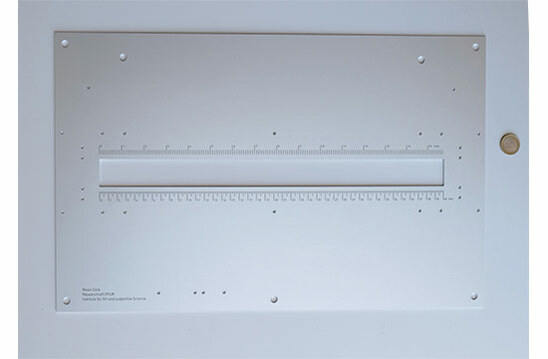 Frontplatte Alu silber matt mit Gravur Frontplatte Alu silber matt mit Gravur