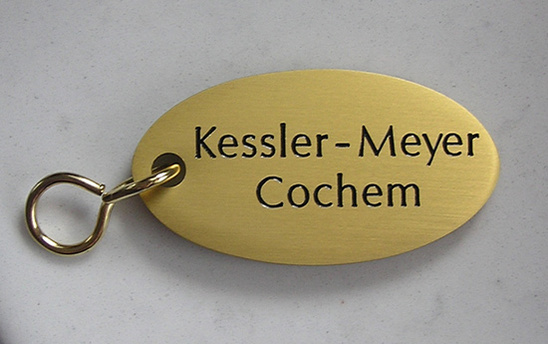 Hotelschlüsselanhänger 8050 G oval Hotelschlüsselanhänger 8050 G oval