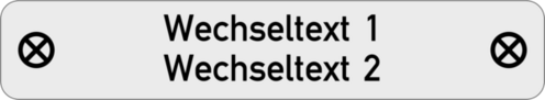Kabel- und Anlagenschild 60x11x1,0 mm, Alu silber matt, 2 Bohrungen,