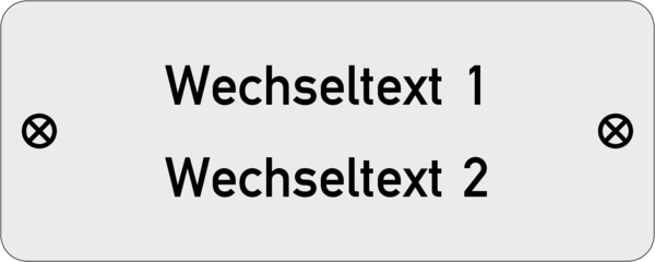 Gravurschild 75x30x1,0mm Alu silber matt , 2-zeilig, 2 Bohrungen