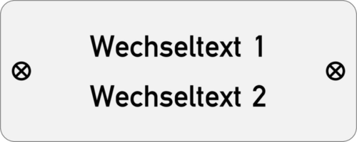Edelstahlschild 75x30x1,0mm, Edelstahl V4A geschliffen , 2-zeilig, 2 Bohrungen Edelstahlschild 75x30x1,0mm, Edelstahl V4A geschliffen , 2-zeilig, 2 Bohrungen