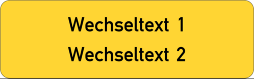 Gravurschild 80x25x1,5mm, Kunststoff gelb, 2-zeilig, selbstklebend Gravurschild 80x25x1,5mm, Kunststoff gelb, 2-zeilig, selbstklebend