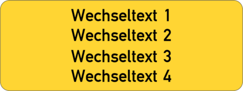 Gravurschild 80x30x1,5mm, Kunststoff gelb, 4-zeilig, selbstklebend Gravurschild 80x30x1,5mm, Kunststoff gelb, 4-zeilig, selbstklebend