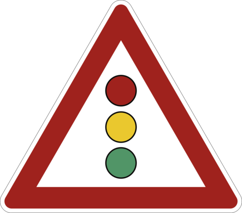 VZ131, Lichtzeichenanlage, Alu, RA1, 630 mm SL