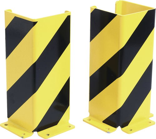 Anfahrschutz U-Profil, Inneneinsatz, Stahl, 160x800 mm