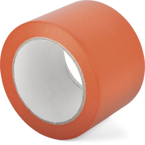 Standard-Bodenmarkierungsband WT-5160, PVC, Orange, 75 mm x 33 m