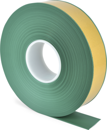 Bodenmarkierungsband WT-500 mit abgeschrägten Kanten, PVC, Grün, 50 mm x 25 m