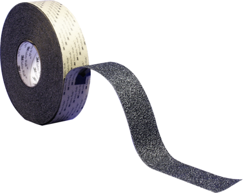 3M Safety-Walk Antirutschbelag, Typ 4 Extra stark, schwarz, 100 mm x 18,3 m