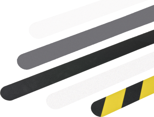 m2-Antirutschbelag Easy Clean R10, transparent, 25x800 mm, 10 Streifen/VE