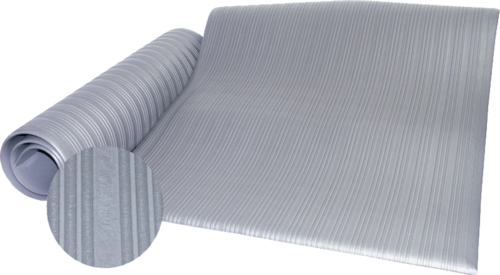 Arbeitsplatzmatte YOGAMETER BASIC, Vinyl, Grau, 600x900 mm