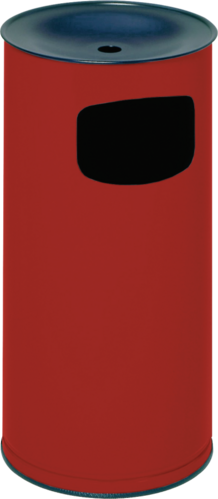 Kombi-Ascher H71K für den Innenbereich, Stahl, Rot, Ø 355 mm, 710 mm Höhe