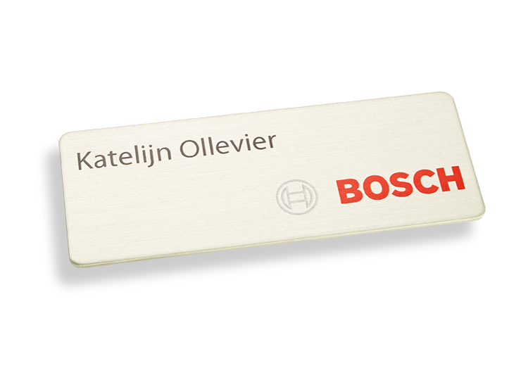 Beispielbild 65x25 mm Aluminium silber matt eloxiert