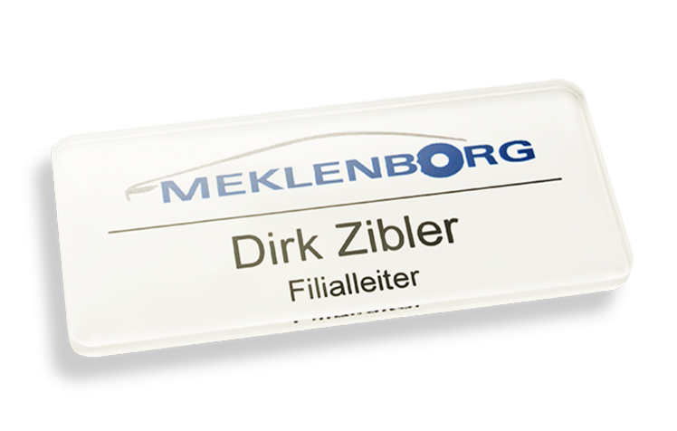 Beispielbild 70x30 mm 2-zeilig