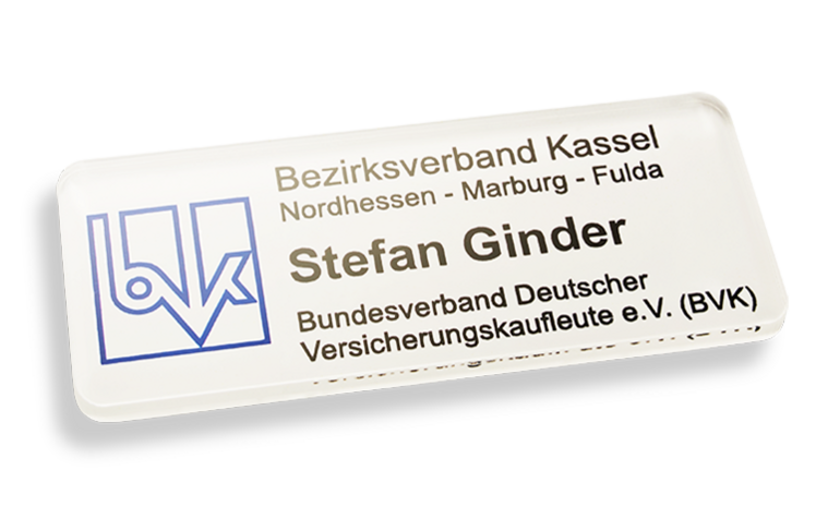 Beispielbild 75x30 mm 2-zeilig