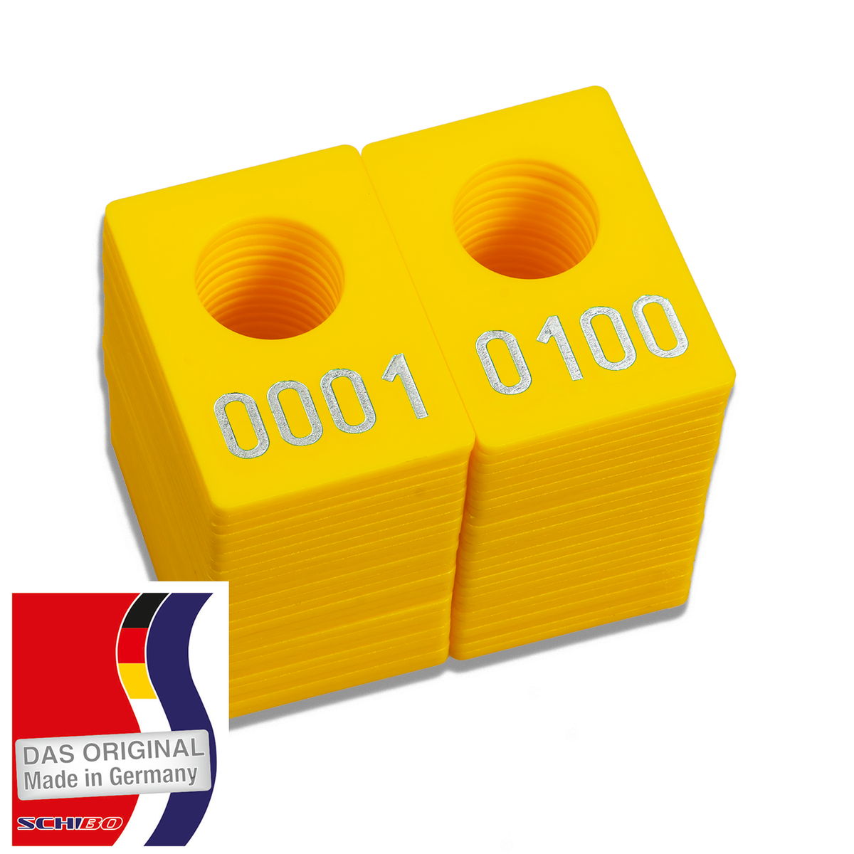 Geprägte Garderobenmarken -je 250 Stück- Aktion Stückpreis 0,31 €