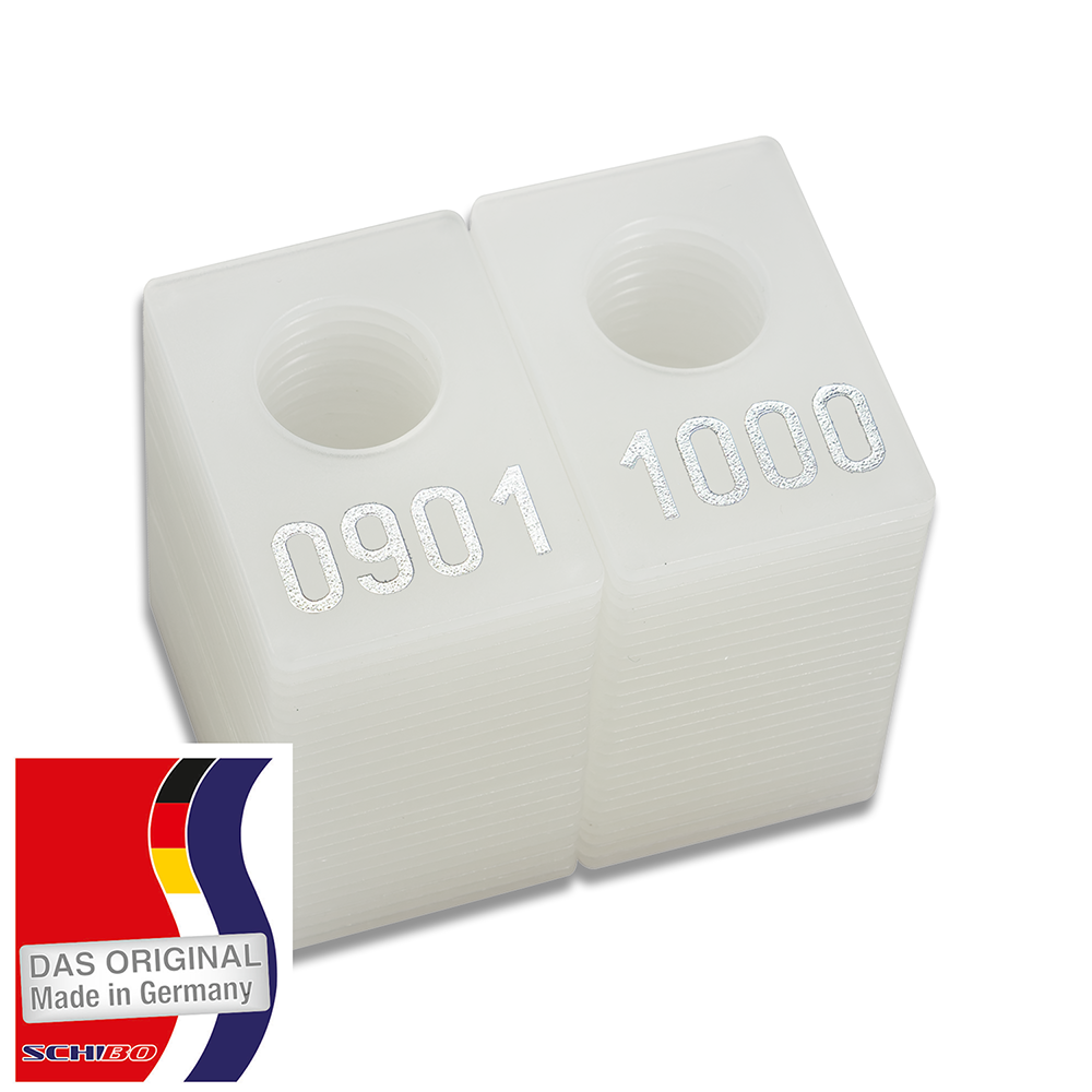 Geprägte Garderobenmarken -je 250 Stück- Aktion Stückpreis 0,31 €